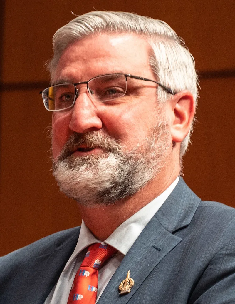 Portrait of Governor Eric Holcomb