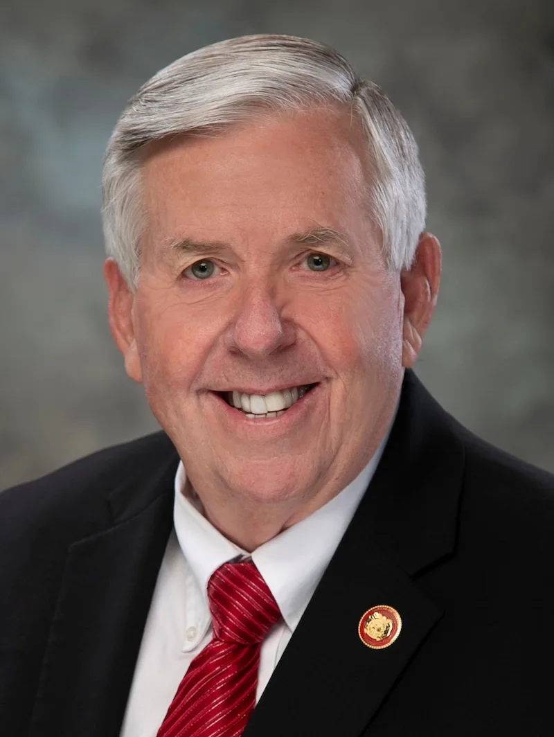 Portrait of Governor Mike Parson