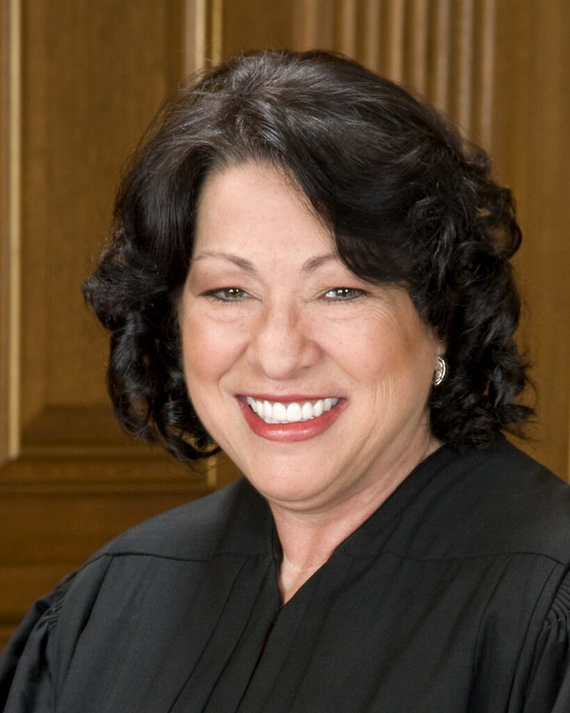 Portrait of Justice Sonia Sotomayor
