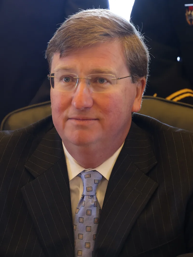 Portrait of Governor Tate Reeves