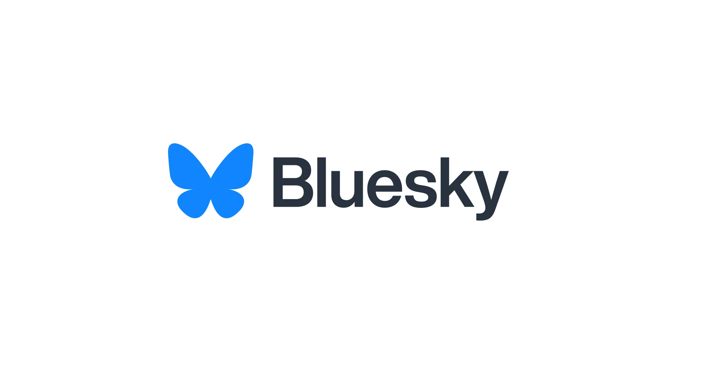 Banner of the Bluesky logo